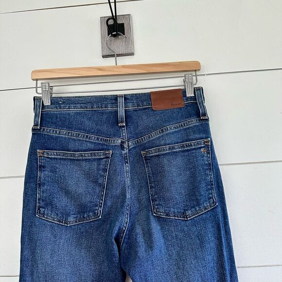 Madewell Women’s 24 High Rise Slim Boyjean Frisco Wash Jeans - Picture 3 of 8